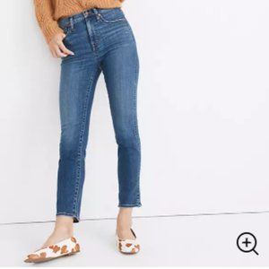 Madewell Curvy High Waist Ankle Stovepipe Jeans